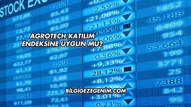 Agrotech Katılım Endeksine Uygun mu?