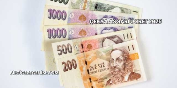 Çekya Asgari Ücret 2025