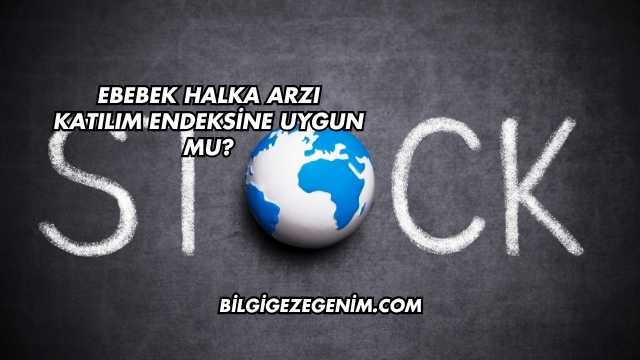 Ebebek Halka Arzı Katılım Endeksine Uygun mu?