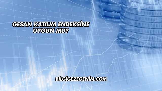 GESAN Katılım Endeksine Uygun mu?