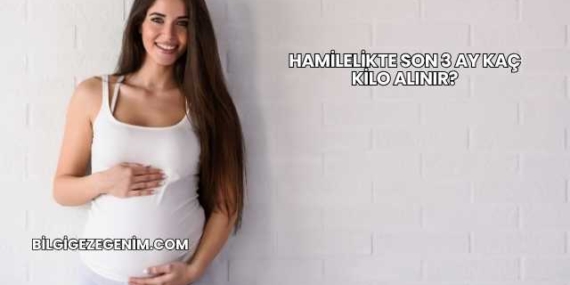 Hamilelikte Son 3 Ay Kaç Kilo Alınır?