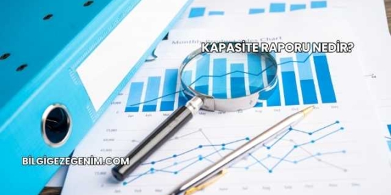 Kapasite Raporu Nedir?