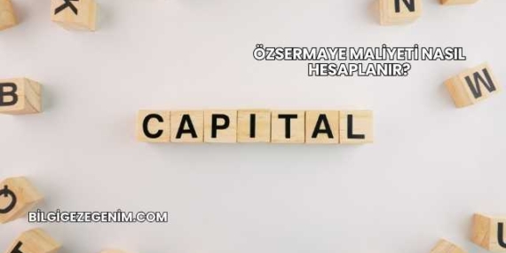 Özsermaye Maliyeti Nasıl Hesaplanır?