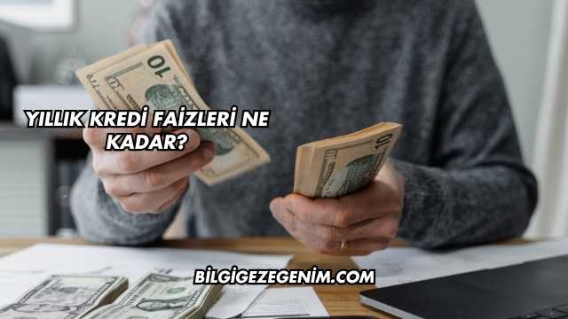 Yıllık Kredi Faizleri Ne Kadar?