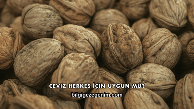 Ceviz Herkes İçin Uygun mu?