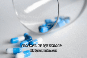Spazmol Ne İşe Yarar?